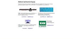 Desktop Screenshot of elsenhof.com